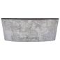 Preview: Waschbecken Schwarz Ø40x15 cm Marmor