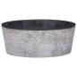 Preview: Waschbecken Schwarz Ø40x15 cm Marmor