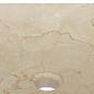 Preview: Waschbecken Creme 40x40x10 cm Marmor