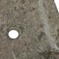 Preview: Waschbecken Grau 40x40x10 cm Marmor