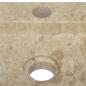 Preview: Wandwaschbecken Creme 38x24x6,5 cm Marmor