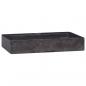 Preview: Wandwaschbecken Schwarz 38x24x6,5 cm Marmor