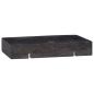 Preview: Wandwaschbecken Schwarz 38x24x6,5 cm Marmor