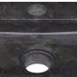 Preview: Wandwaschbecken Schwarz 38x24x6,5 cm Marmor