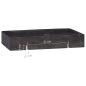 Preview: Wandwaschbecken Schwarz 38x24x6,5 cm Marmor