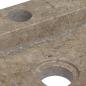 Preview: Wandwaschbecken Grau 38x24x6,5 cm Marmor