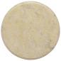 Preview: Tischplatte Creme Ø40x2,5 cm Marmor 