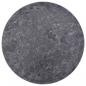 Preview: Tischplatte Grau Ø40x2,5 cm Marmor 