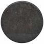 Preview: Tischplatte Schwarz Ø60x2,5 cm Marmor