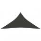 Preview: Sonnensegel 160 g/m² Anthrazit 4x5x5 m HDPE