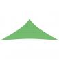 Preview: Sonnensegel 160 g/m² Hellgrün 4,5x4,5x4,5 m HDPE