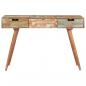 Preview: Schminktisch mit Spiegel 112x45x76 cm Altholz Massiv