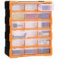 Preview: Multi-Schubladen-Organizer 18 Schubladen 38x16x47 cm