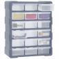Preview: Multi-Schubladen-Organizer 18 Schubladen 38x16x47 cm