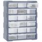Preview: Multi-Schubladen-Organizer 18 Schubladen 38x16x47 cm