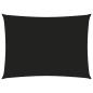 Preview: Sonnensegel Oxford-Gewebe Rechteckig 3,5x5 m Schwarz