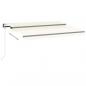 Preview: Markise Automatisch Einziehbar 350x250 cm Creme