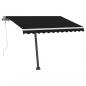 Preview: Standmarkise Manuell Einziehbar 300x250 cm Anthrazit