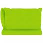 Preview: Garten-Palettensofa 2-Sitzer mit Kissen in Hellgrün Kiefernholz
