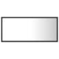 Preview: LED-Badspiegel Grau 90x8,5x37 cm Acryl