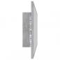 Preview: LED-Badspiegel Betongrau 90x8,5x37 cm Acryl