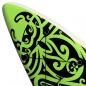 Preview: Aufblasbares Stand Up Paddle Board Set 305x76x15 cm Grün