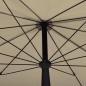Preview: Sonnenschirm mit Mast 200x130 cm Taupe