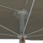 Preview: Halb-Sonnenschirm mit Mast 180x90 cm Sandfarben