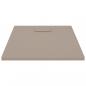 Preview: Duschwanne SMC Braun 90x70 cm