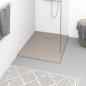 Preview: Duschwanne SMC Braun 90x70 cm
