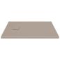 Preview: Duschwanne SMC Braun 90x80 cm