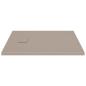 Preview: Duschwanne SMC Braun 90x80 cm