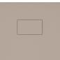 Preview: Duschwanne SMC Braun 90x80 cm