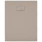 Preview: Duschwanne SMC Braun 100x80 cm