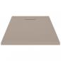 Preview: Duschwanne SMC Braun 120x70 cm