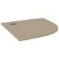 Preview: Duschwanne SMC Braun 90x90 cm