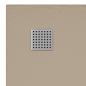 Preview: Duschwanne SMC Braun 90x90 cm