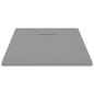 Preview: Duschwanne SMC Grau 90x70 cm