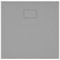 Preview: Duschwanne SMC Grau 90x80 cm