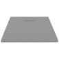 Preview: Duschwanne SMC Grau 100x70 cm
