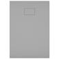 Preview: Duschwanne SMC Grau 100x70 cm