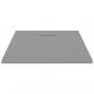 Preview: Duschwanne SMC Grau 100x80 cm