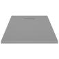 Preview: Duschwanne SMC Grau 120x70 cm