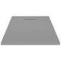 Preview: Duschwanne SMC Grau 120x70 cm