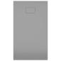 Preview: Duschwanne SMC Grau 120x70 cm