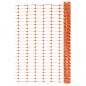 Preview: ARDEBO.de - Gartenzaun 50 m Orange