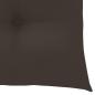 Preview: Gartenstühle mit Taupe Kissen 8 Stk. Massivholz Teak