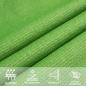 Preview: Sonnensegel 160 g/m² Hellgrün 4/5x3 m HDPE
