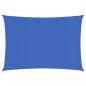Preview: ARDEBO.de - Sonnensegel 160 g/m² Blau 2x4 m HDPE