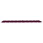 Preview: Sonnenliegen-Auflage Weinrot 186x58x3 cm Oxford-Gewebe